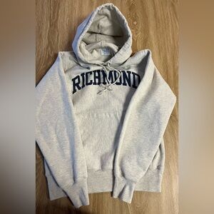 Champion Reverse Weave Richmond Hoodie Gray Small